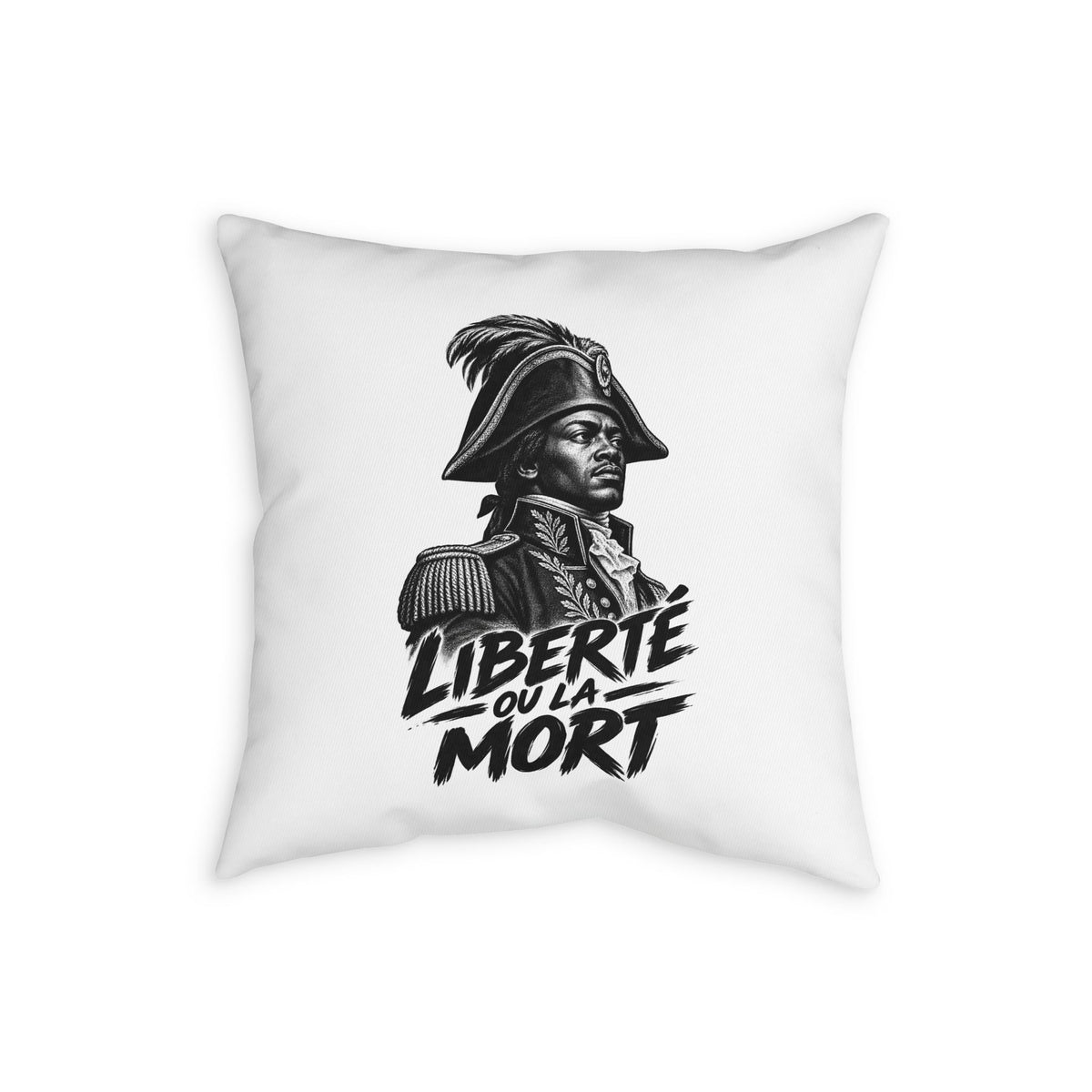 Hispaniola Is Haiti – Haitian Heritage Pillow Cover.