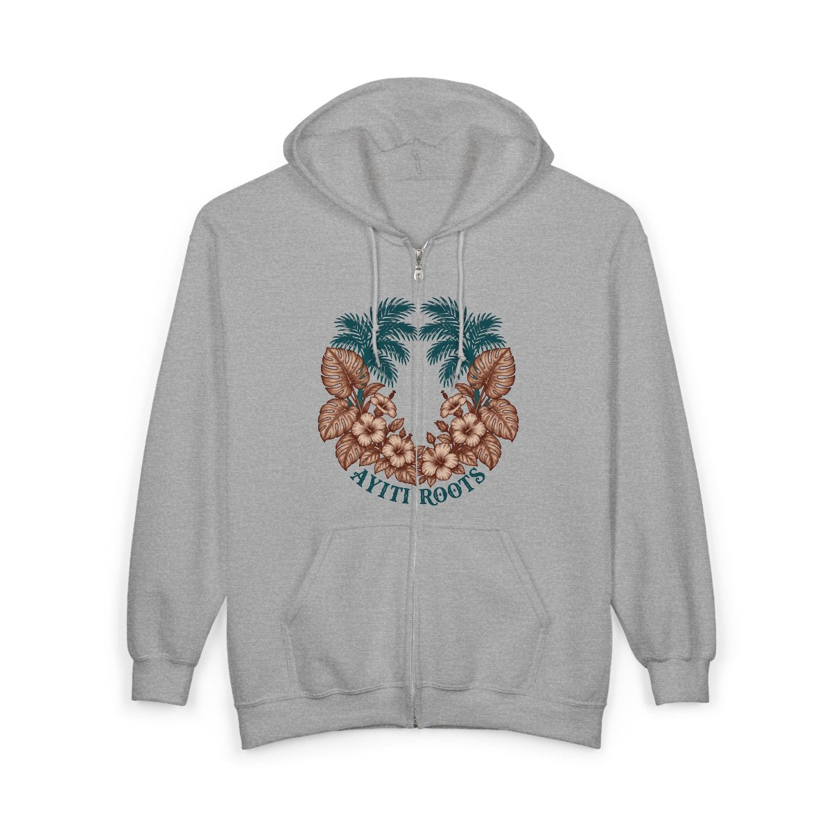 Hamsa Hand Zip Hoodie