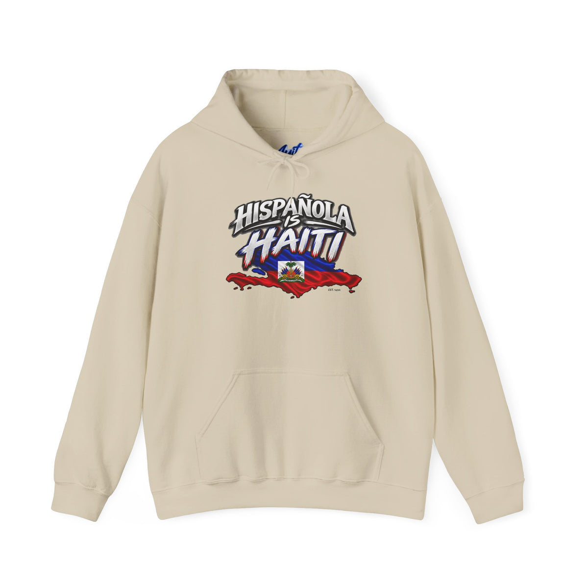 Hispaniola Is Haiti – Haitian Heritage Hoodie.
