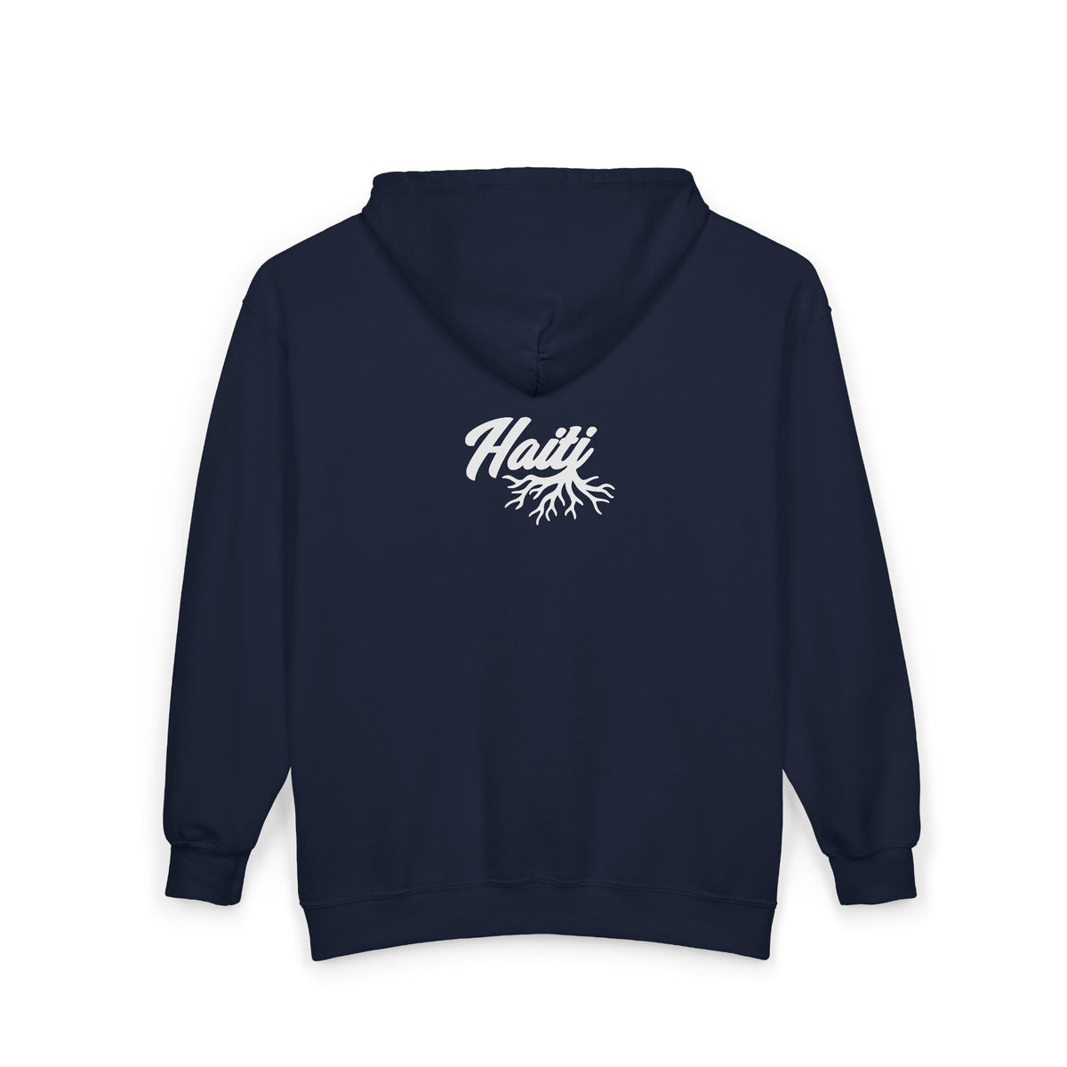 Floral Hamsa Hand Design Full Zip Hoodie, Front and Back Print