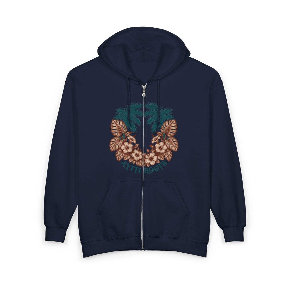 Hamsa Hand Zip Hoodie